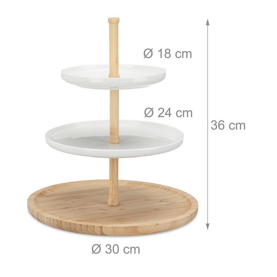 B2X  Étagère en bambou et céramique 