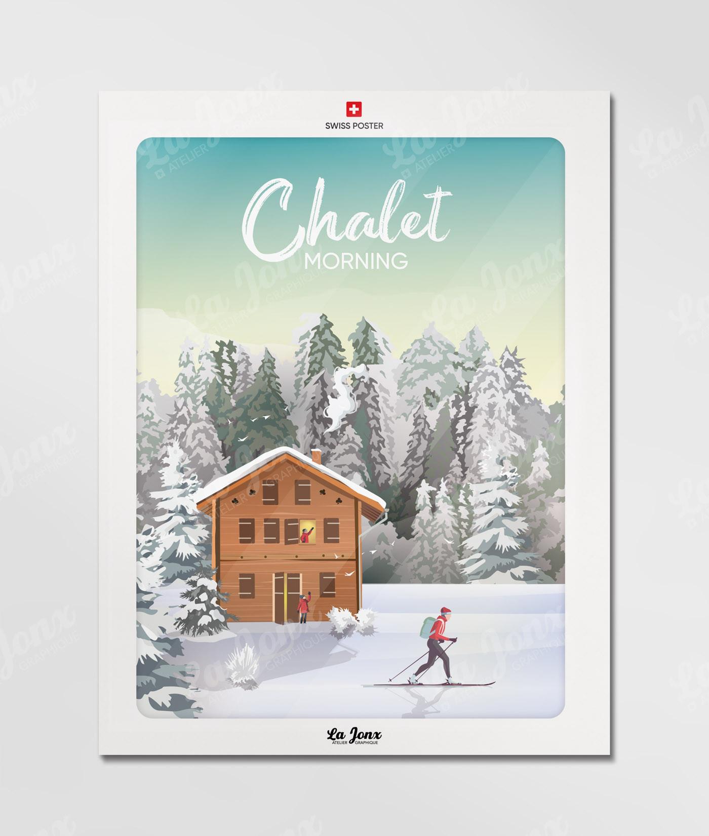 La-Jonx Poster Chalet Morning  