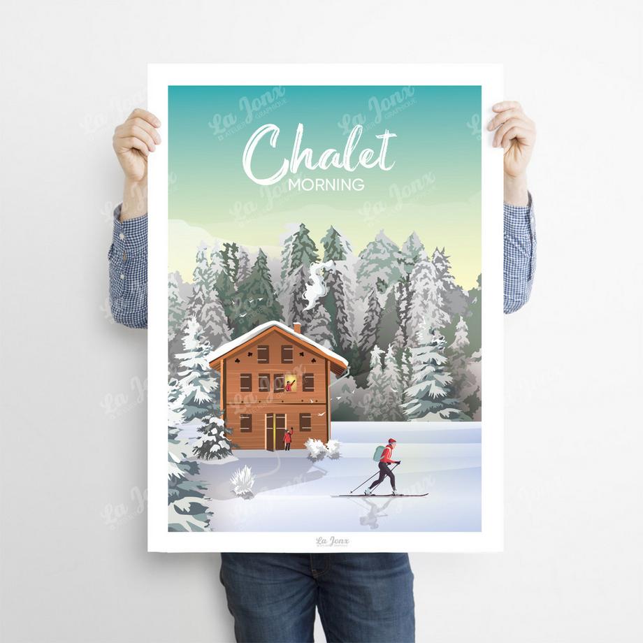 La-Jonx Chalet Morning - Poster  