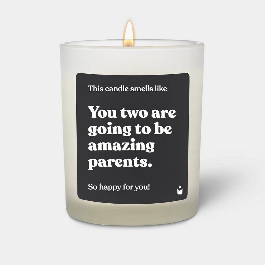 CandleHand Duftkerze Woody You two are going to be amazing parents.  