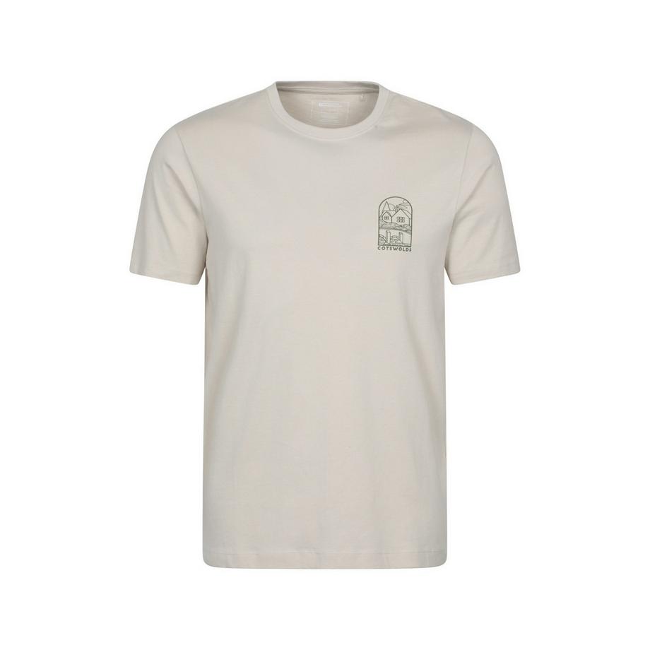 T-ShirtManches Courtes Motiftyle Imprimé Sur Poitrine Cotswold