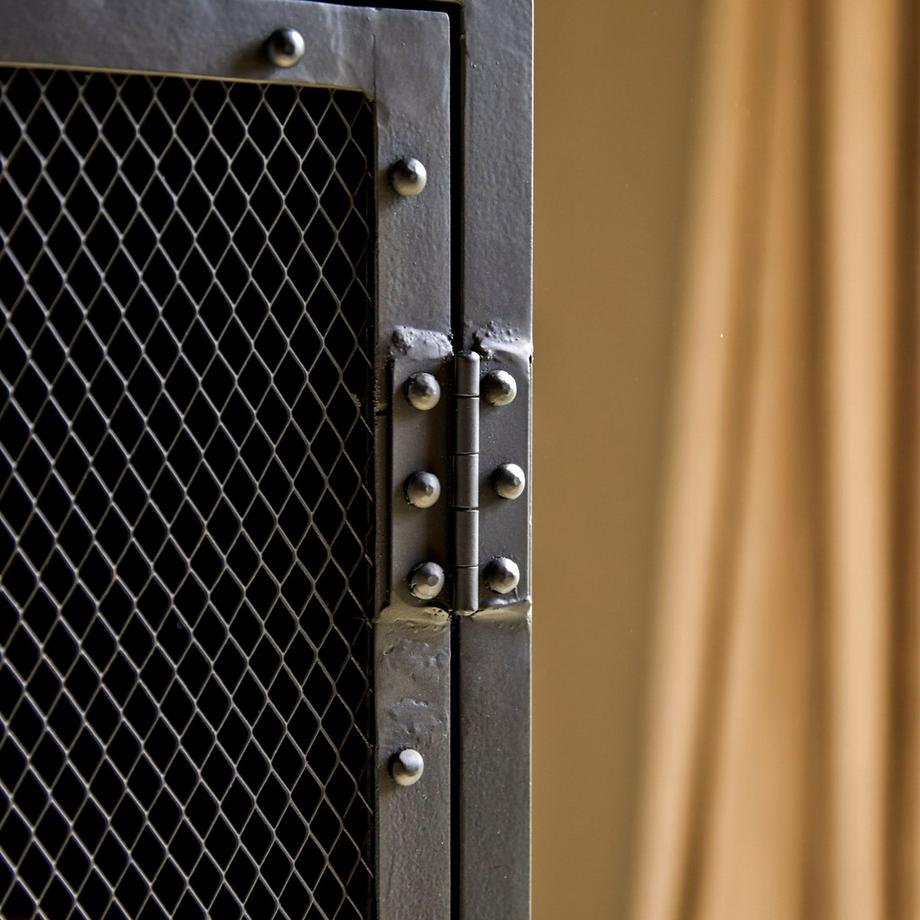 Tikamoon Hochschrank aus Metall Alma  