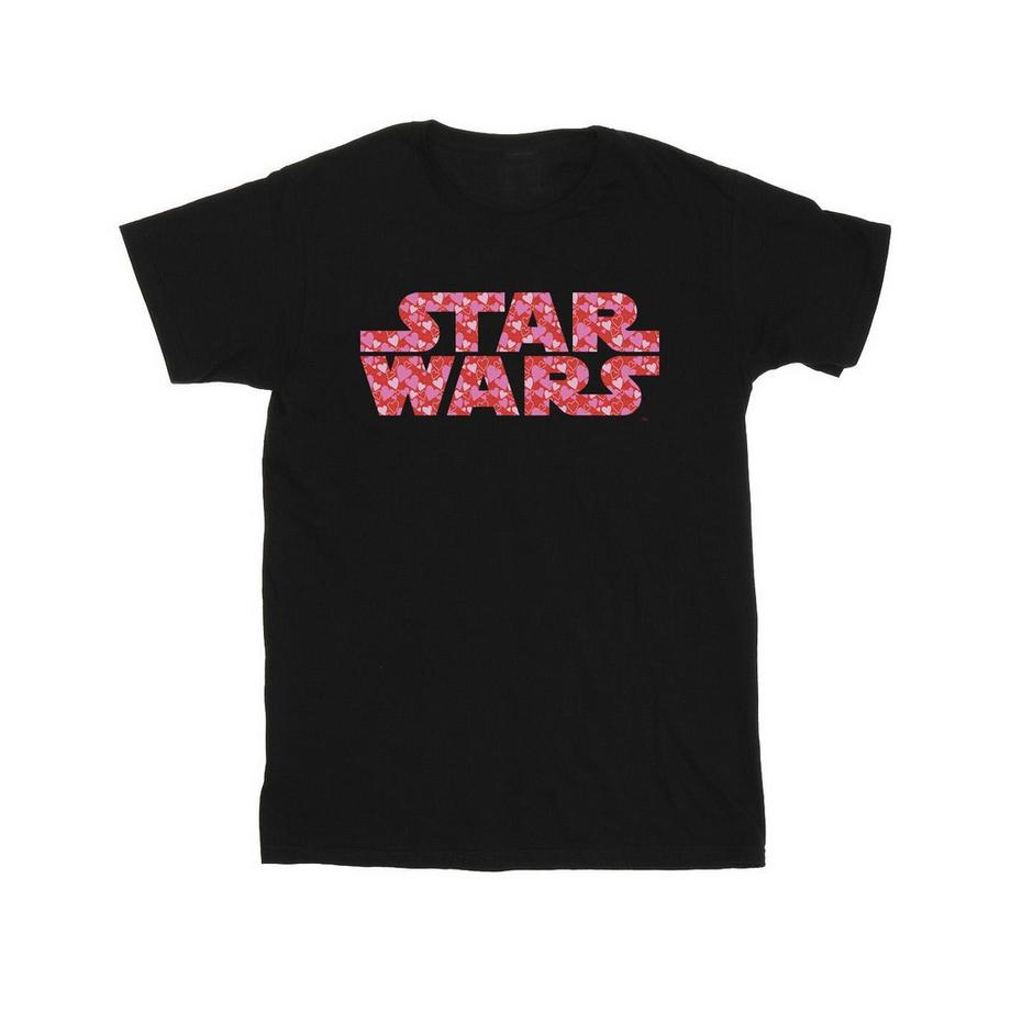STAR WARS Star Wars T-Shirt Logo Coeur  