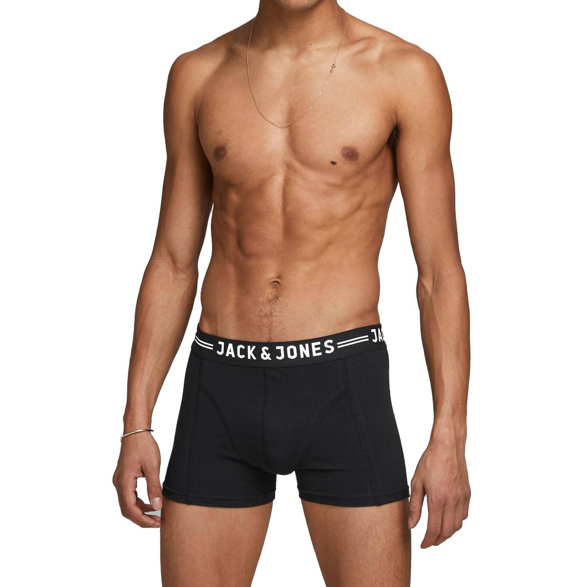 JACK & JONES  Boxershort  3er Pack Stretch-SENSE TRUNKS 3 PACK 