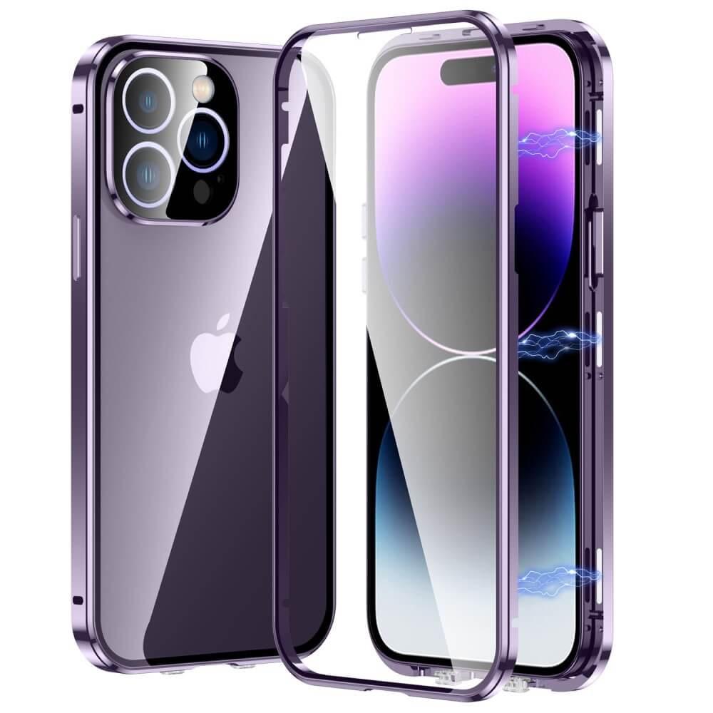 Cover-Discount  iPhone 14 Pro Max - Magnetische Schutzhülle mit Panzerglas 