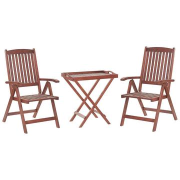 Set di tavolino e sedie en Legno d'acacia Classico TOSCANA