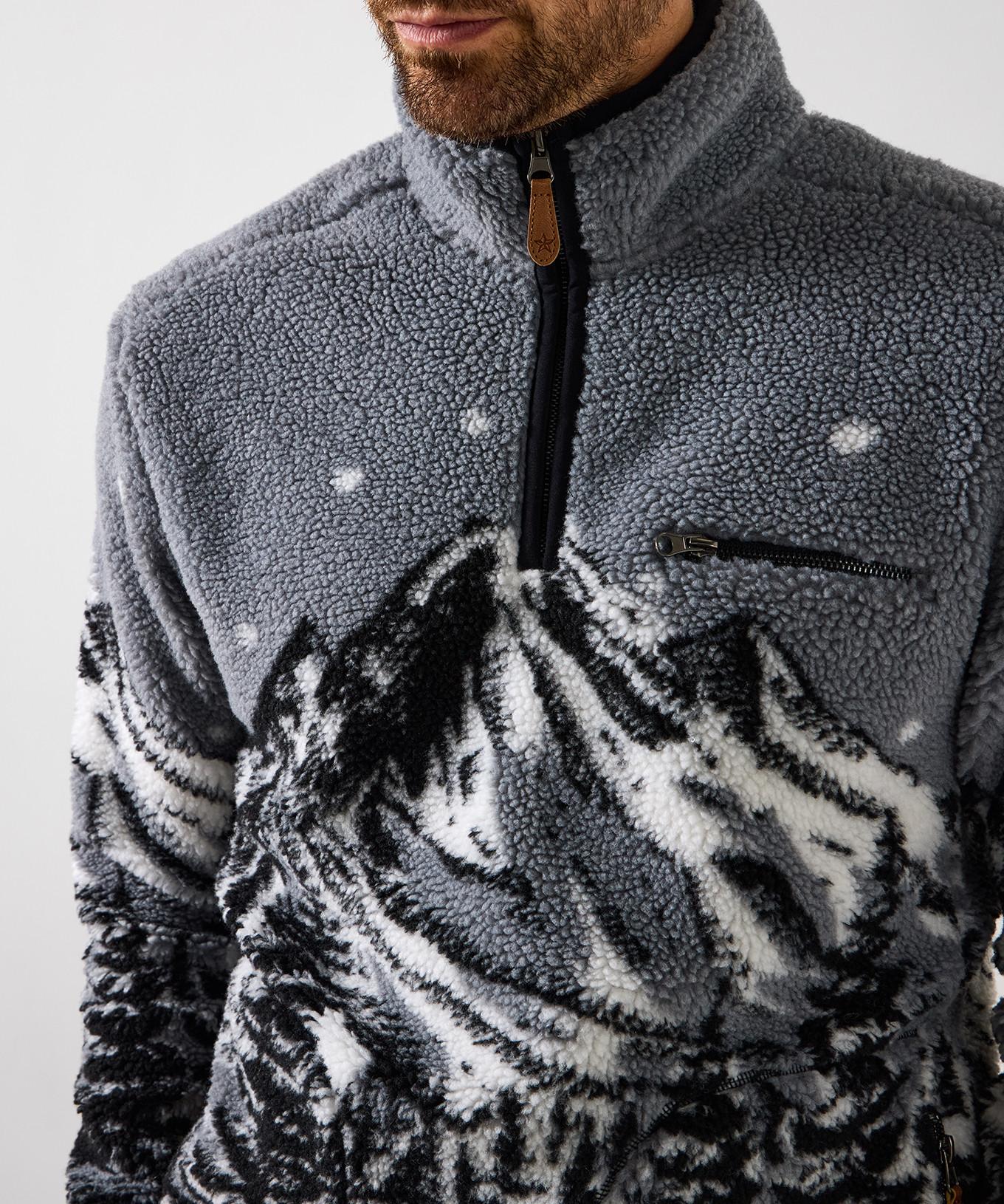 Joe Browns Giacca in pile con finiture a contrasto  