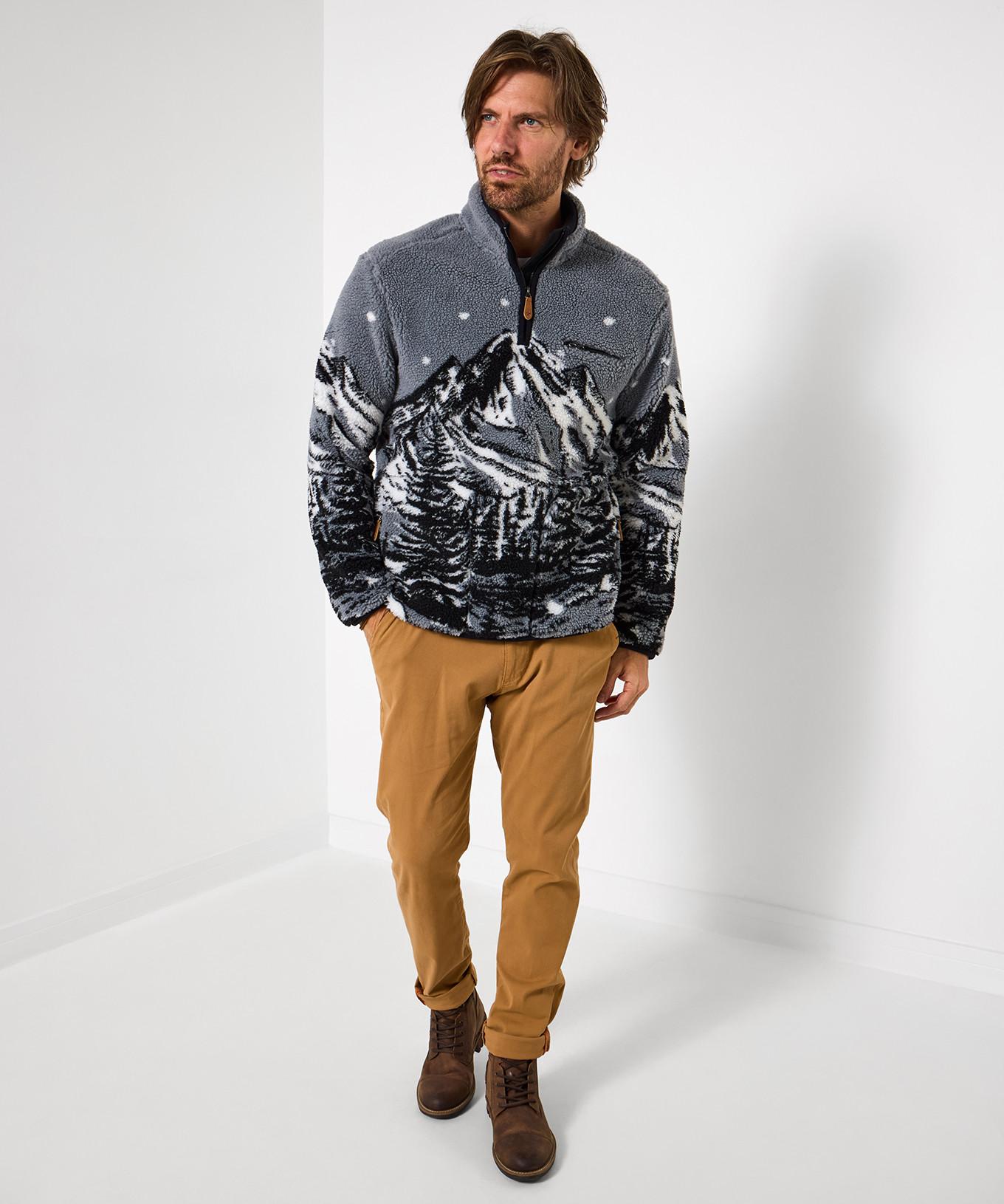 Joe Browns Giacca in pile con finiture a contrasto  