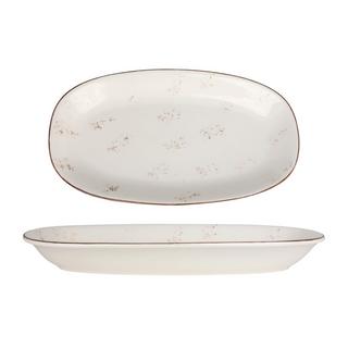 Bonna Assiette de service - Grain -  Porcelaine - lot de 2  