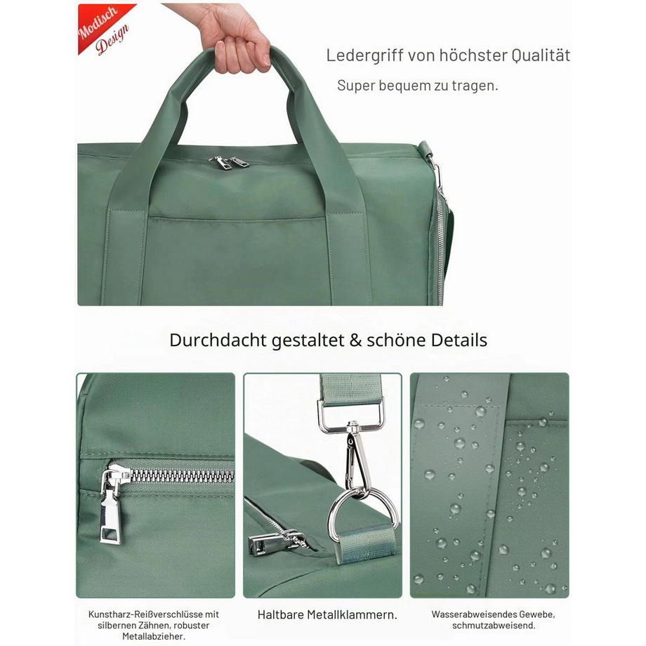 Only-bags.store Wasserdichte 25L Sporttasche für Training und Reisen  