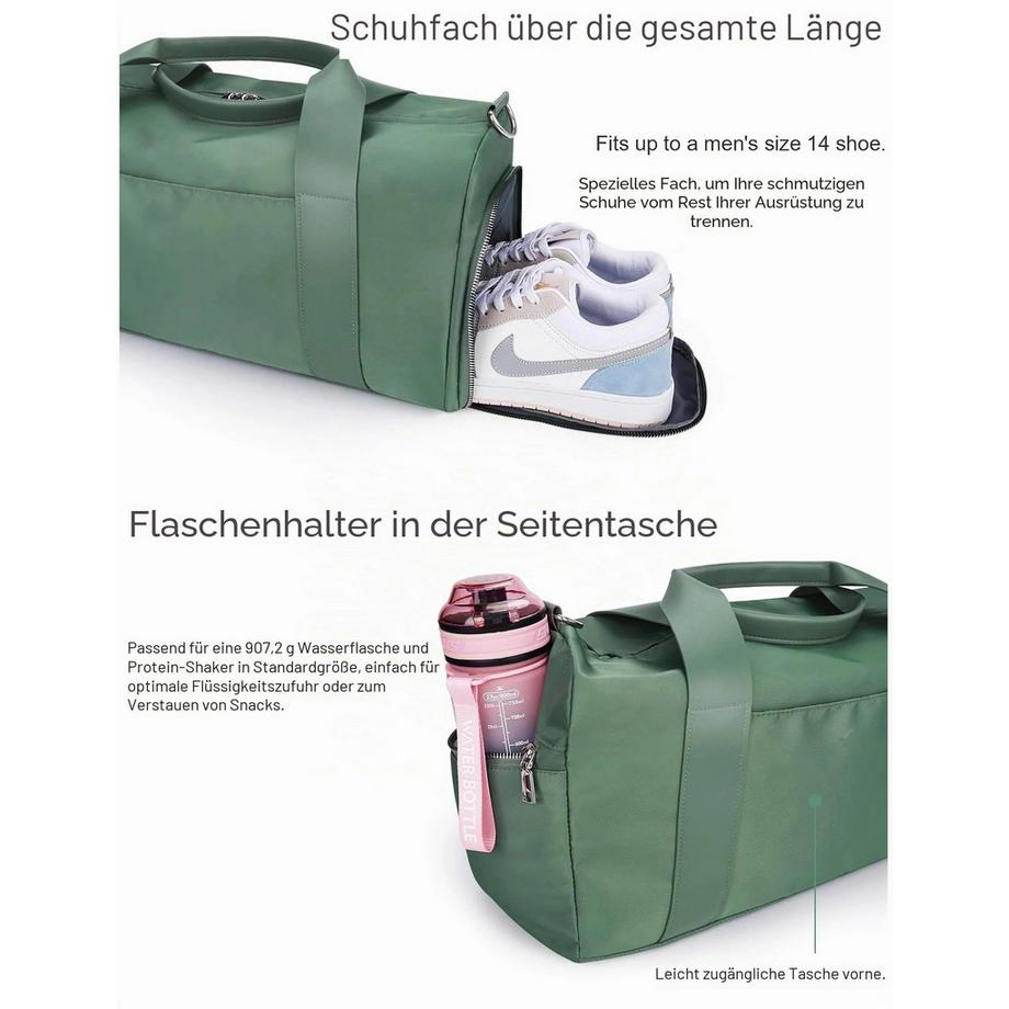 Only-bags.store Wasserdichte 25L Sporttasche für Training und Reisen  