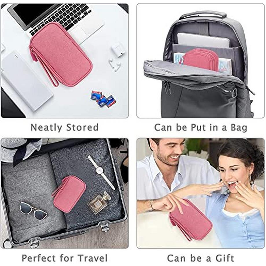 Only-bags.store  Kabeltasche, Elektronik Tasche Organizer, Kabel Organizer Kabeltasche Elektronik Zubehör Organizer Tasche Universal Tasche für Zubehör 