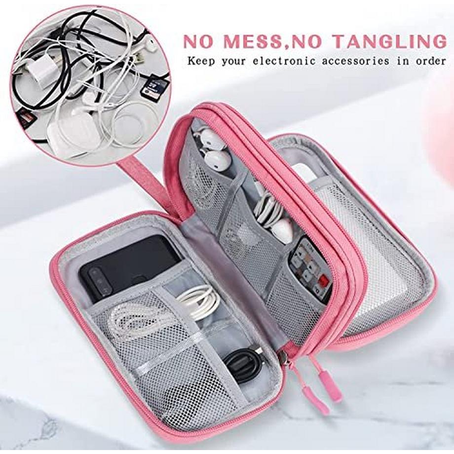 Only-bags.store  Kabeltasche, Elektronik Tasche Organizer, Kabel Organizer Kabeltasche Elektronik Zubehör Organizer Tasche Universal Tasche für Zubehör 
