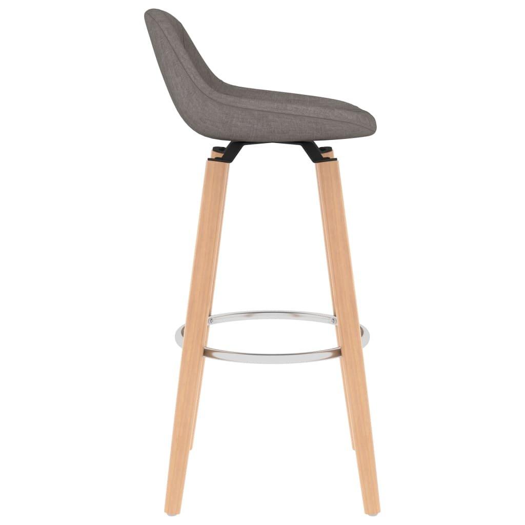 VidaXL Chaise de bar tissu  