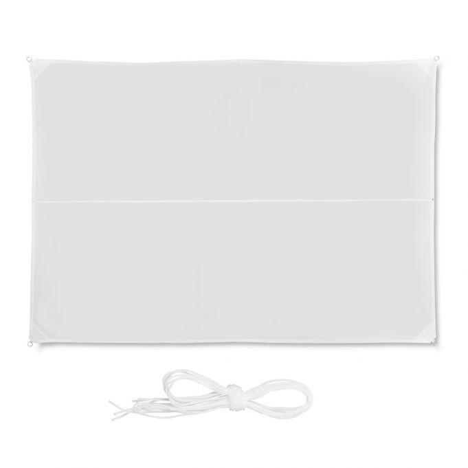 B2X Voile d'ombrage rectangulaire blanc  