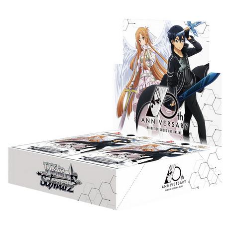 Bushiroad  Sword Art Online 10th Anniversary Booster Display - Weiss Schwarz TCG - EN 