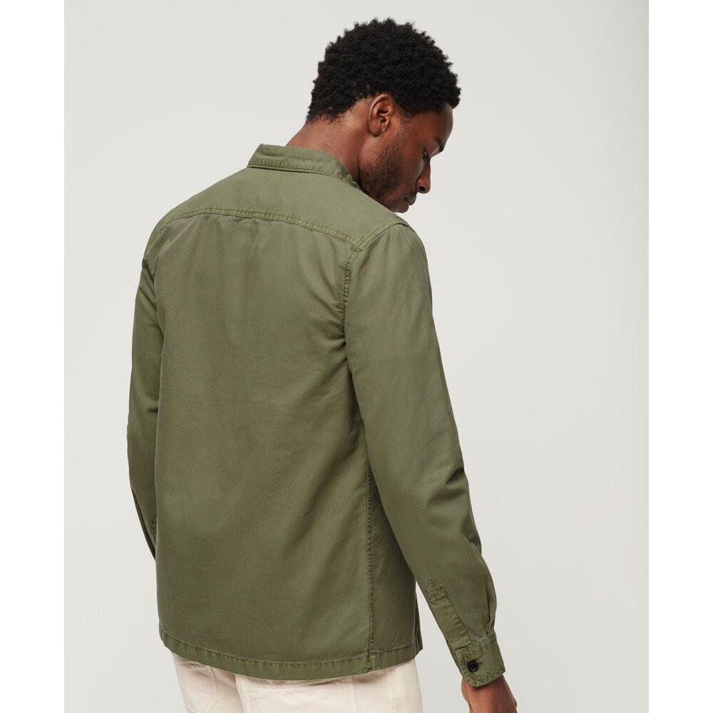 Superdry Militär Langarmhemd  