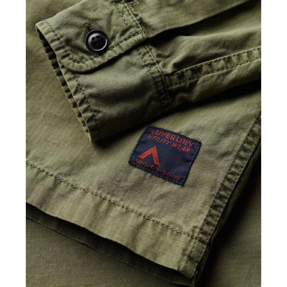 Superdry Militär Langarmhemd  