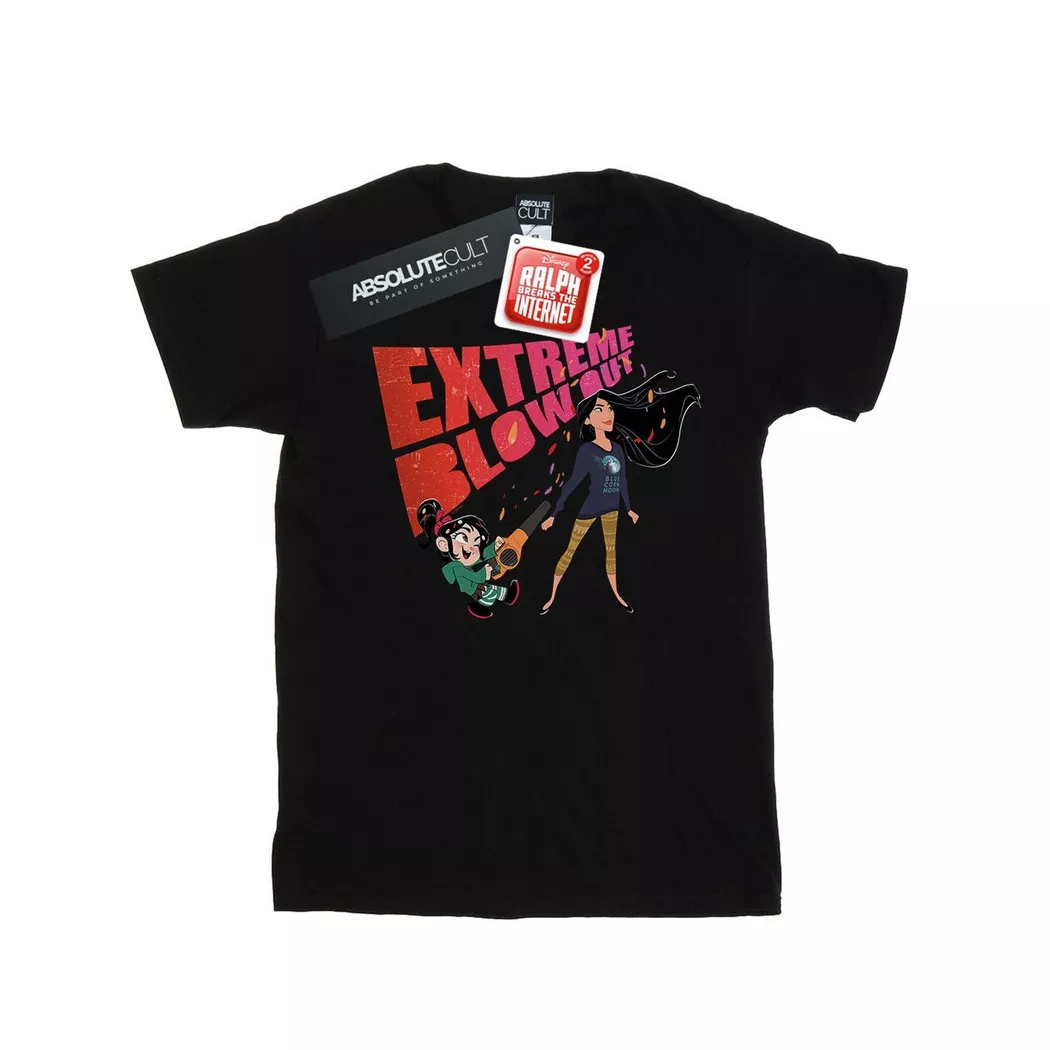 Disney - Wreck It Ralph TShirt, für Damen, Schwarz, Größe XL