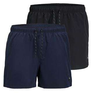 JACK & JONES Badeshorts 2er Pack Bequem sitzend  