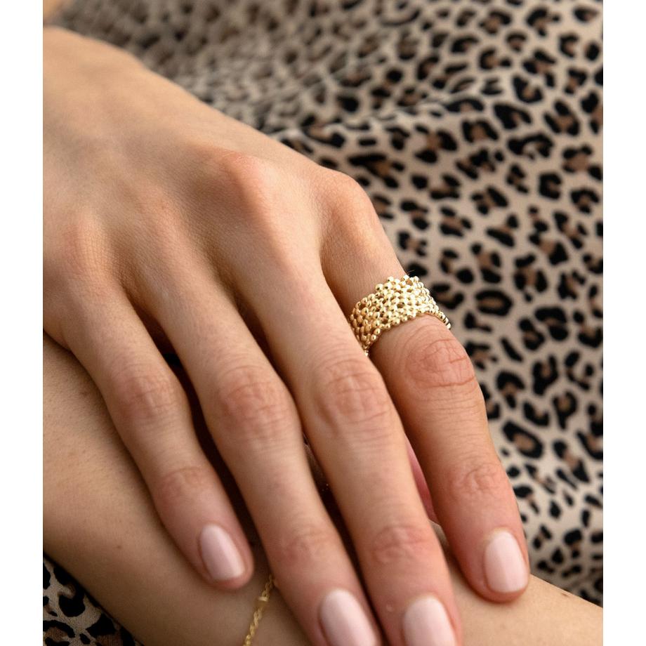 PHANTASYA  Ring 1896 Vergoldet 