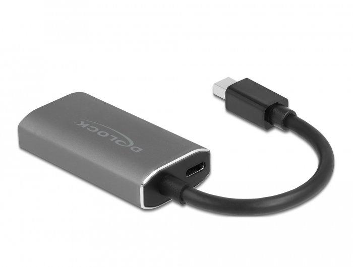 DeLock  DeLOCK 63200 câble vidéo et adaptateur 0,2 m Mini DisplayPort HDMI Type A (Standard) Gris 