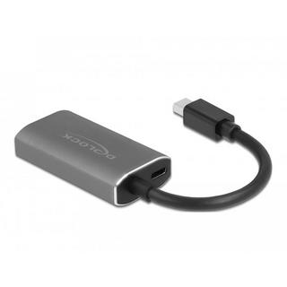 DeLock  DeLOCK 63200 câble vidéo et adaptateur 0,2 m Mini DisplayPort HDMI Type A (Standard) Gris 