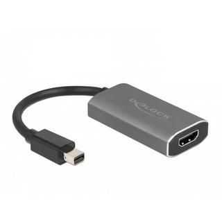 DeLock  DeLOCK 63200 câble vidéo et adaptateur 0,2 m Mini DisplayPort HDMI Type A (Standard) Gris 
