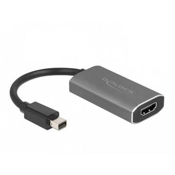 DeLOCK 63200 cavo e adattatore video 0,2 m Mini DisplayPort HDMI tipo A (Standard) Grigio