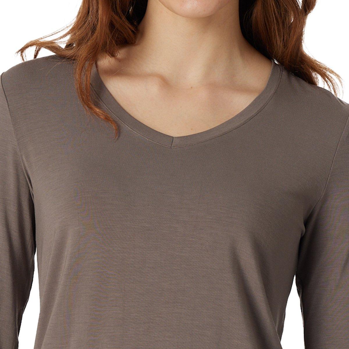 Schiesser Mix & Relax Langarm Schlafanzug Oberteil  