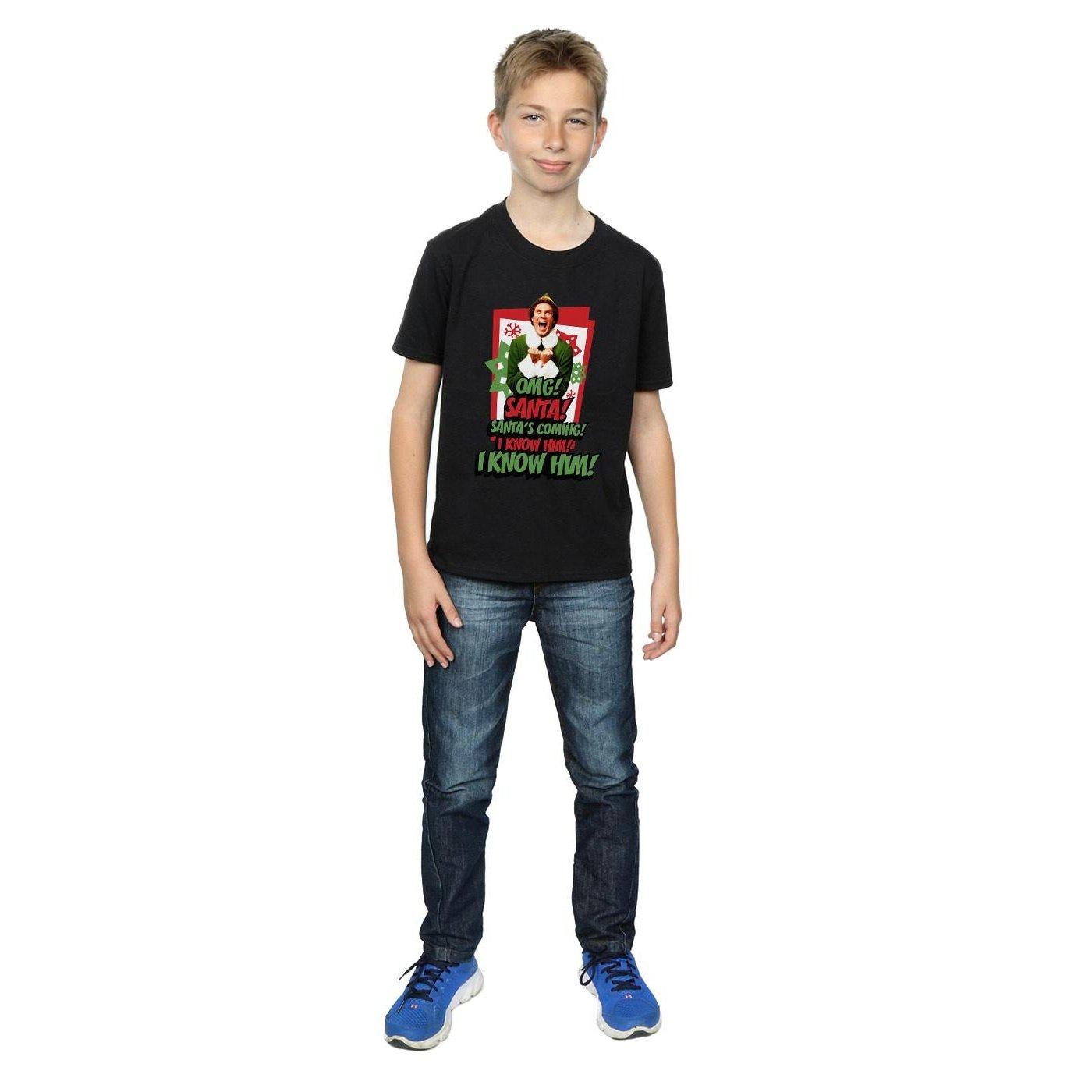 Elf  OMG Santa TShirt 