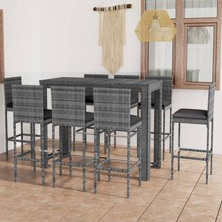 VidaXL Bar-set poly-rattan  