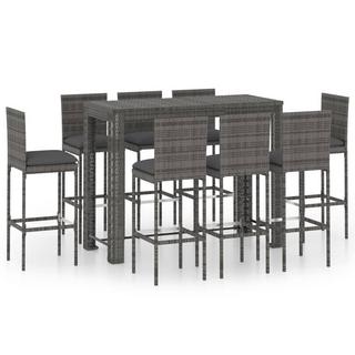 VidaXL Bar-set poly-rattan  