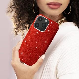 Avizar  Cover Paillette iPhone 14 Pro Rossa 