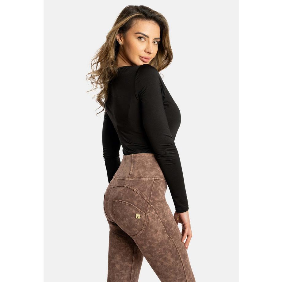 FREDDY WR.UP Shaping Superskinny Pantaloni Vita Alta  