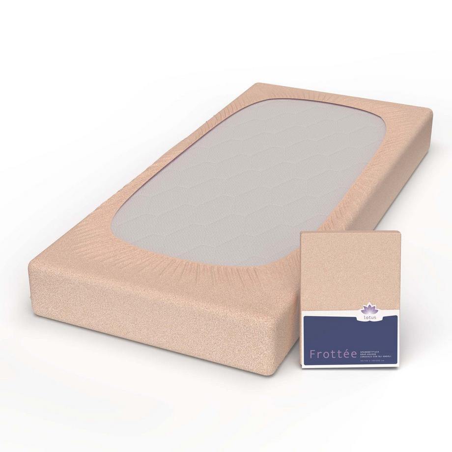Lotus Bettwaren Lenzuolo con Angoli Frotté Comfort  