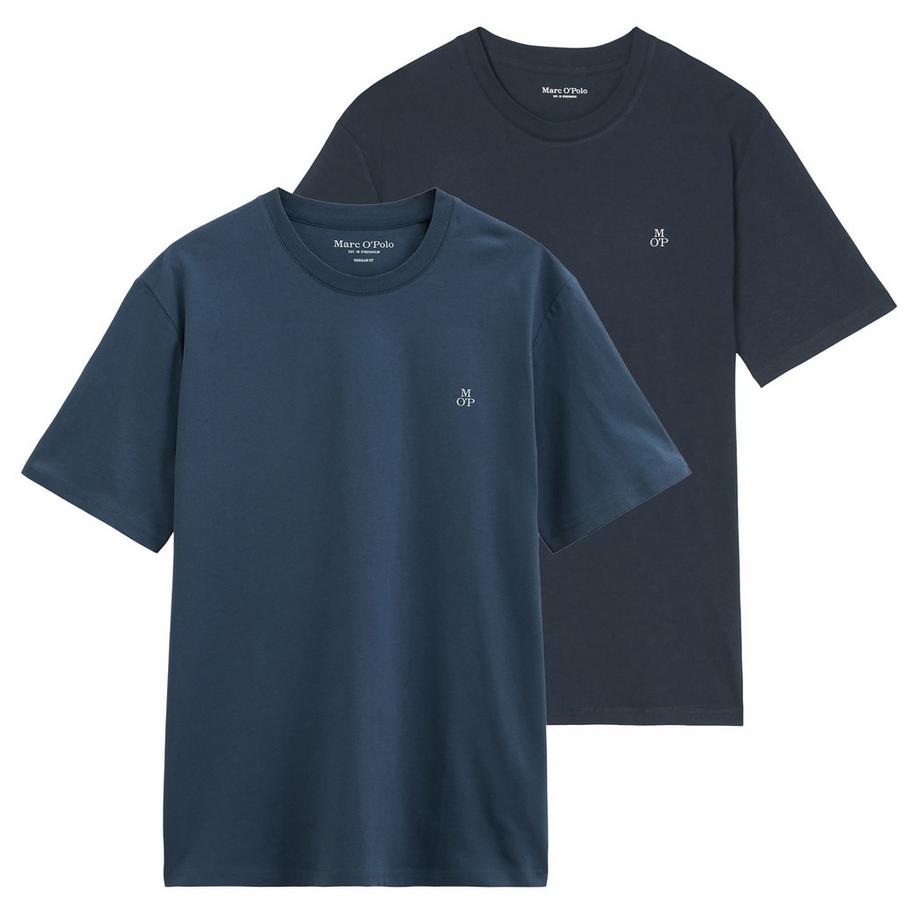 T-shirt  Paquet de 2 Confortable à porter-Small-Logo