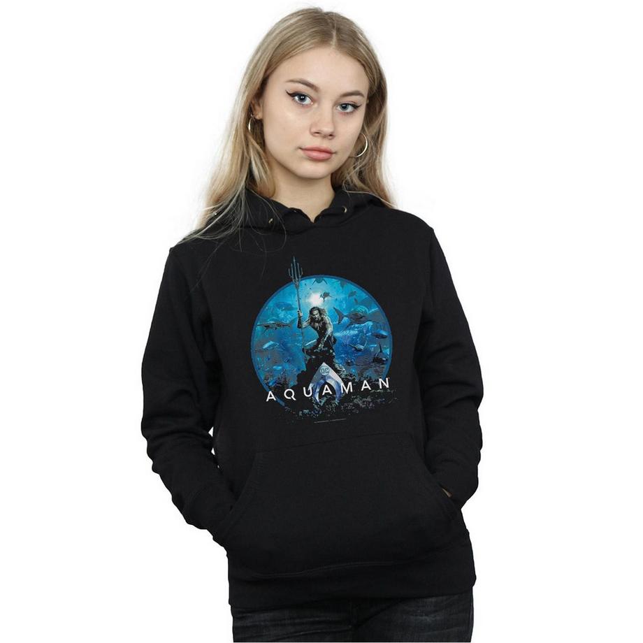 DC COMICS Aquaman Hoodie Imprimé Graphique  