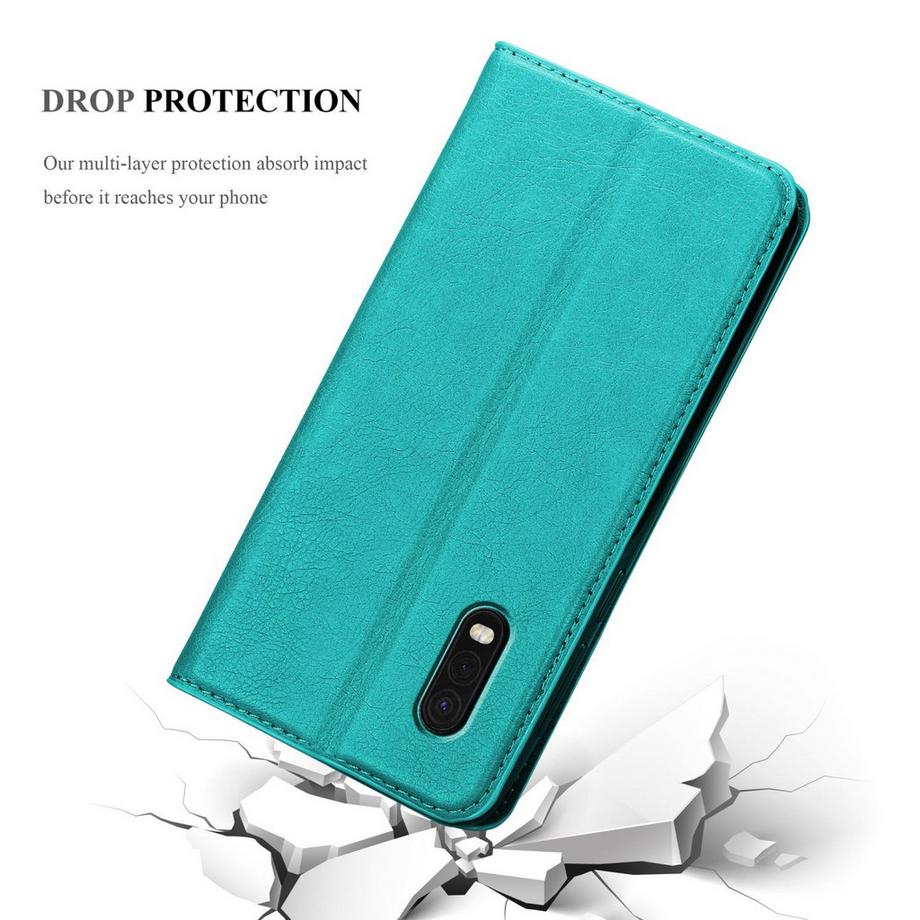 Cadorabo  Hülle für Samsung Galaxy XCover PRO Magnetverschluss, Kartenfach 