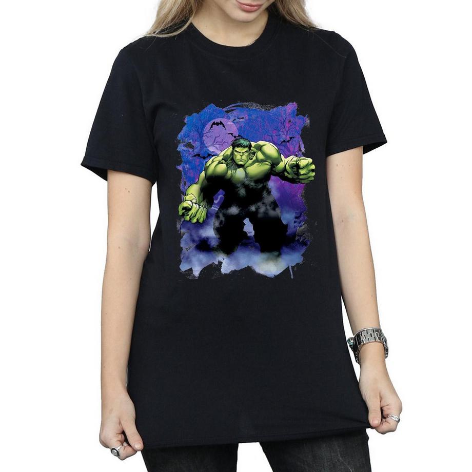 MARVEL Hulk Bedrucktes Boyfriend T-Shirt  