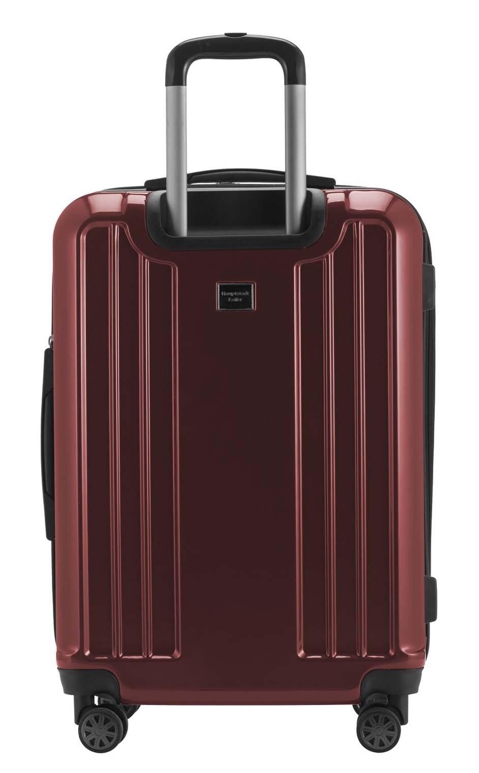 Hauptstadtkoffer ONE SIZE, X-Berg bagage à main rigide avec TSA surface mate bordeaux  