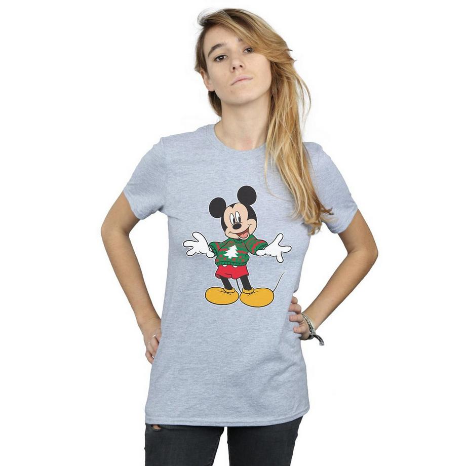 Disney Mickey Mouse T-Shirt di Natale  