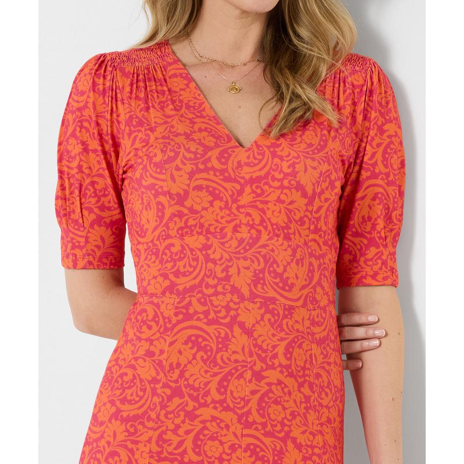 Joe Browns Jerseykleid mit Damastmuster  