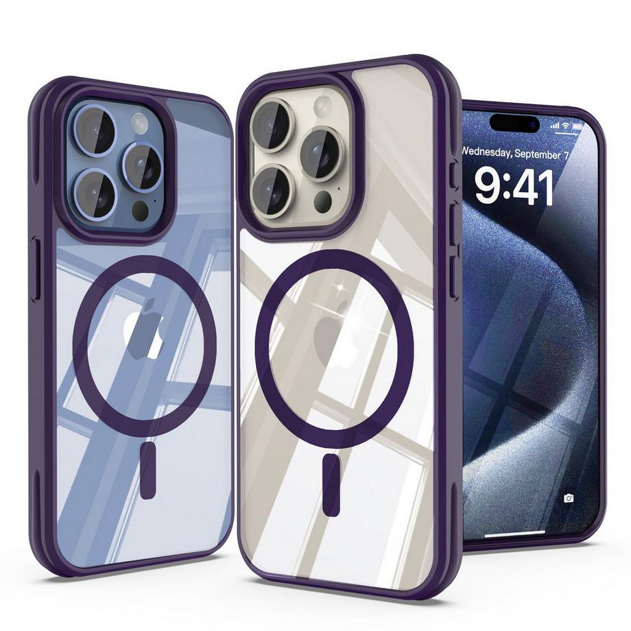 Cadorabo  Coque pour iPhone 15 PRO compatible MagSafe 
