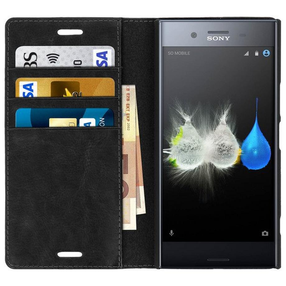 Avizar  Étui en Cuir Sony Xperia XZ Premium 