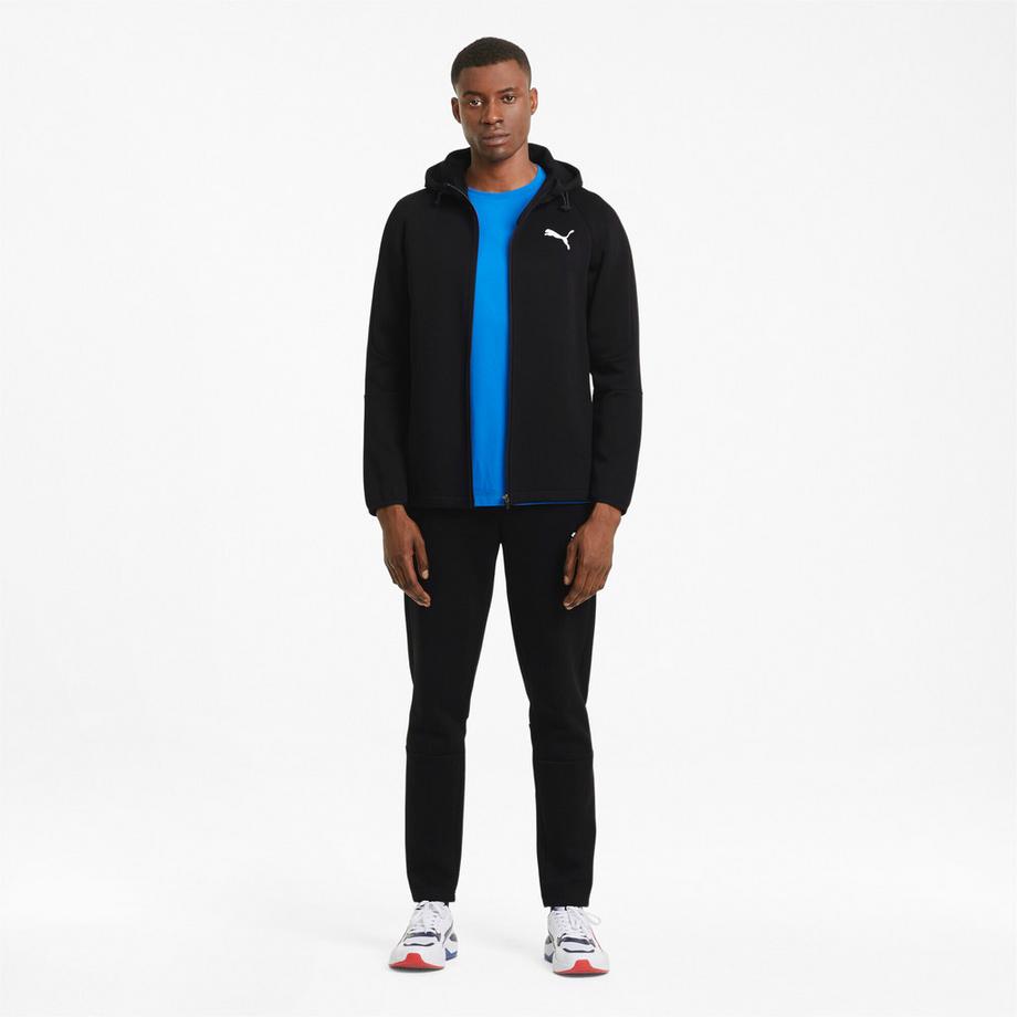 PUMA Evostripe Core Full-Zip Felpa con Cappuccio  