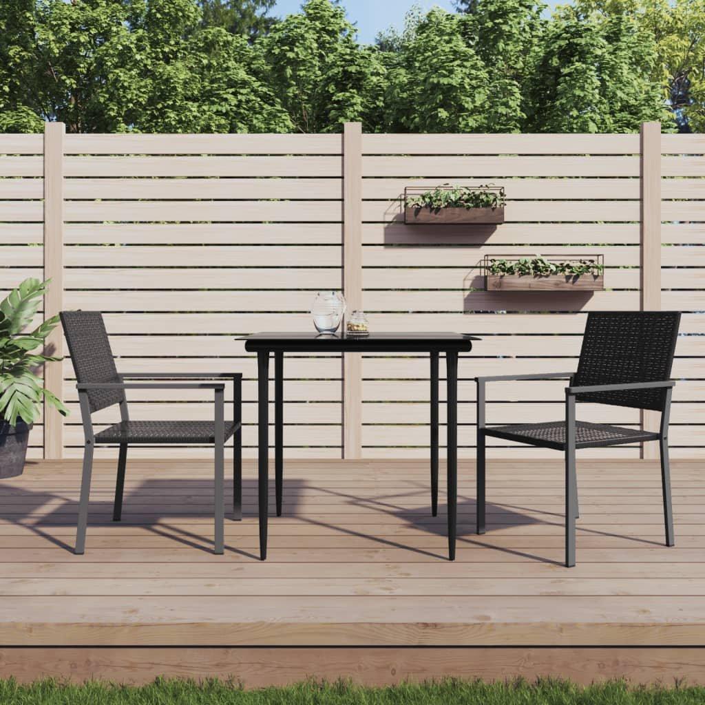 VidaXL Chaise de jardin rotin synthétique  