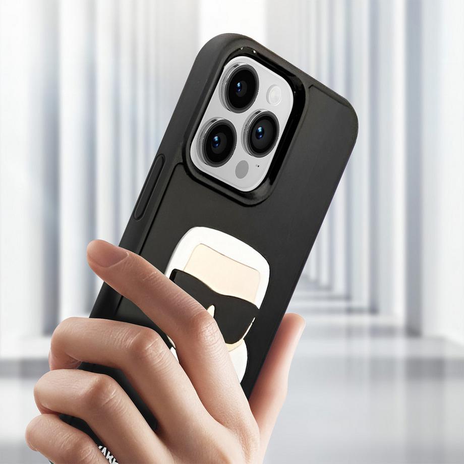 KARL LAGERFELD  Cover iPhone 13 Pro Max 3D Karl's Head 