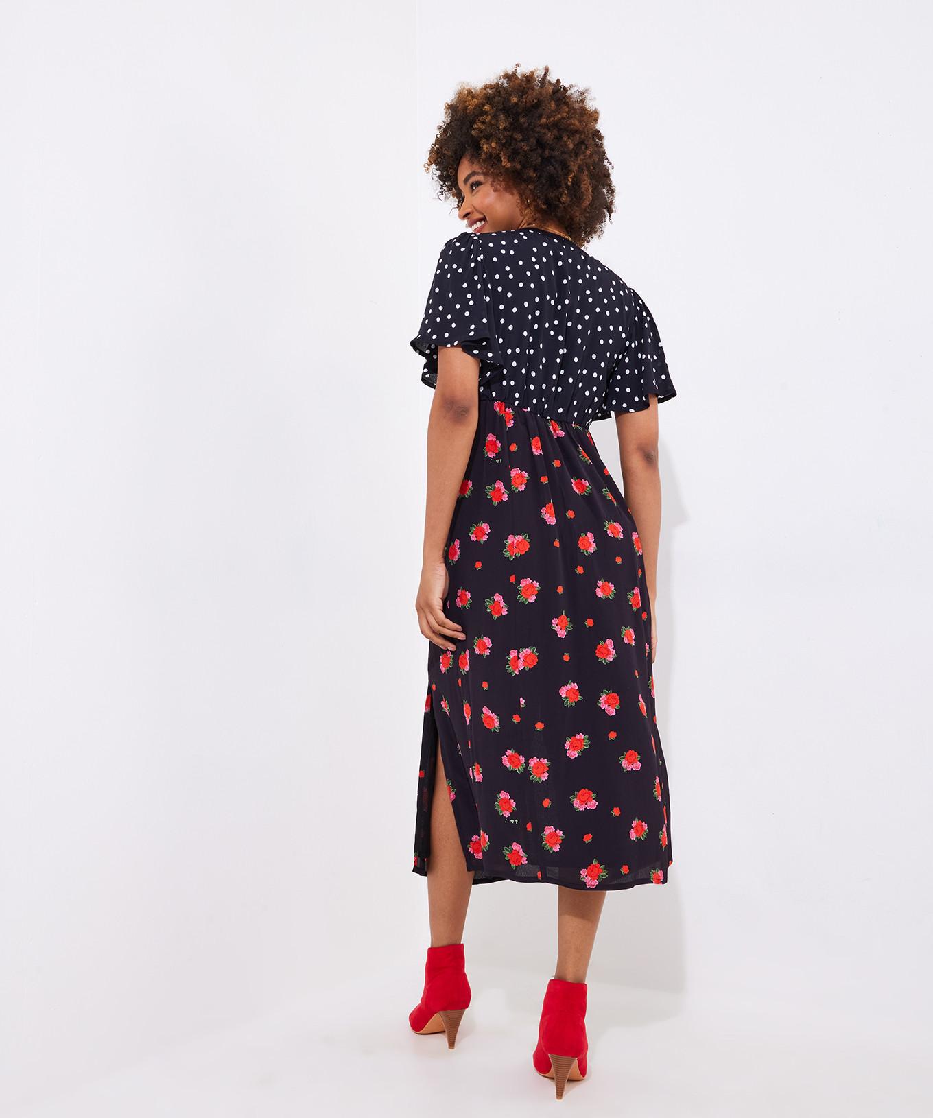 Joe Browns  Midikleid mit Polka-Dot-Spitze 