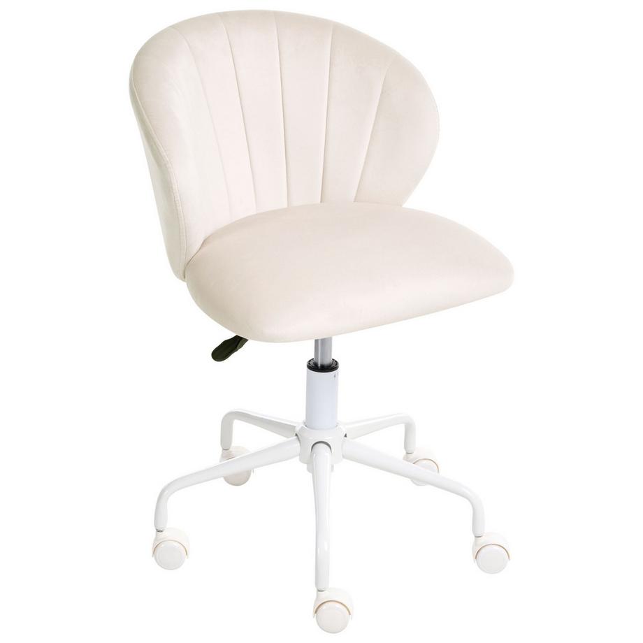 Chaise de bureau en Velours  CHEERFUL